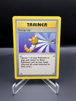 Scoop Up #78/102 - Pokemon TCG - Base Set - Rare - LP - Image 1