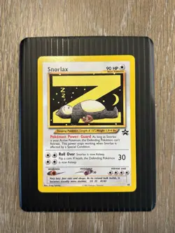 Pokemon TCG Snorlax Black Star Promo #49 1999 Vintage WOTC NM - Image 1