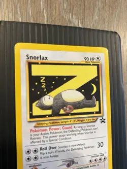 Pokemon TCG Snorlax Black Star Promo #49 1999 Vintage WOTC NM - Image 2