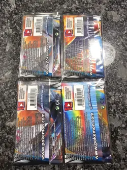Lot Of 4 Pokemon Sun And Moon Cosmic Eclipse Booster Packs Factory Sealed - Image 2