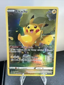Pokemon TCG 2023 Crown Zenith Pikachu GG30/GG70 Full Art Holo Nm/M Fast Shiping - Image 1