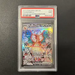 2023 Pokemon OBF EN Charizard Ex Special Illustration Rare #223 PSA 9 MINT - Image 1