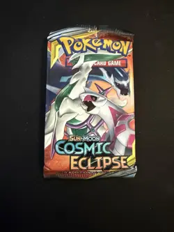 Pokemon TCG Sun & Moon Cosmic Eclipse Booster Pack - From D21 Ball Tin - Sealed 820650805899 - Image 1