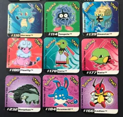 15 X Pokemon Staks Magnets 3 X Shiny Phanpy Politoed Staryu Exeggutor Horsea - Image 3