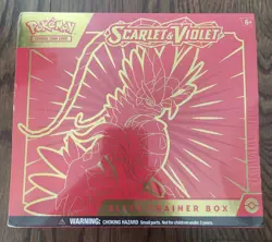 Pokemon TGC Scarlet and Violet Elite Trainer Box ETB Koraidon NEW FACTORY SEALED - Image 1