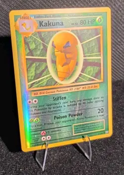 Kakuna 6/108 Reverse Holo Evolutions Pokemon TCG Moderately Played - Image 1