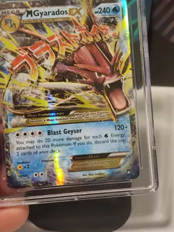 Mega Gyarados Ex CGC 8.5 Nm/mint 2016 BREAKpoint 27/122 Holo Pokemon Tcg - Image 5