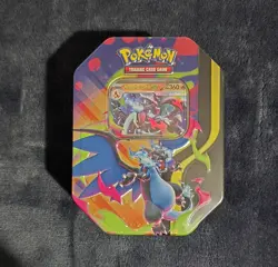 Pokemon TCG Mega Charizard X EX Tin (SEALED) - Image 1