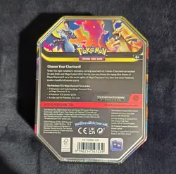 Pokemon TCG Mega Charizard X EX Tin (SEALED) - Image 2