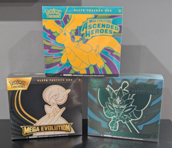 LOT OF 3 Pokemon ETB Brand New SEALED Mega Evolution, Ascended Heroes, Twilight - Image 1