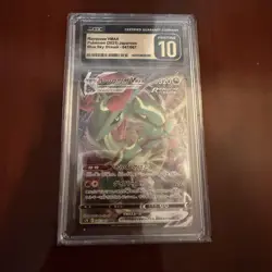 Pokemon Rayquaza VMAX 108/172 Vstar Universe Triple Rare Holo CGC 10 Japanese - Image 1