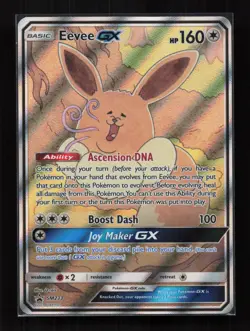 Eevee GX SM233 Promo SM Black Star Promos Pokemon Lightly Played - Image 1