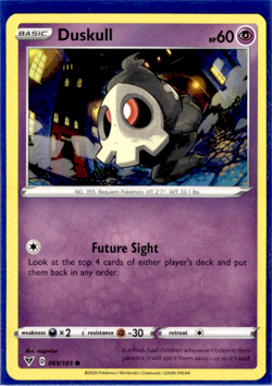 Duskull - 069/185 - Pokemon Vivid Voltage - Image 1