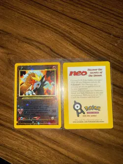 Pokemon TCG Entei Wizards Black Star Promos 34 Holo Promo Promo - Image 1