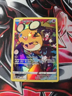 Dedenne TG07/TG30 Brilliant Stars Trainer Gallery Ultra Rare Full Art Pokemon - Image 1