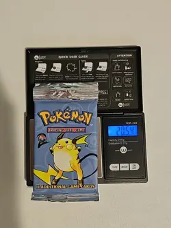 Wizards of the Coast Pokemon TCG Base Set 2 Pack Long Crimp 20.54g - Image 1