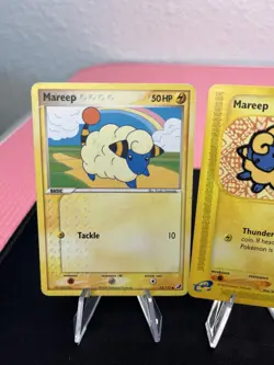 Mareep 119/165 Pokemon Expedition Base Set Regular + Mareep 62/115 & 38/114 - Image 3