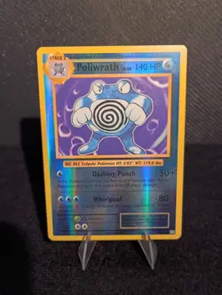 Poliwrath 25/108 Evolutions Reverse Holo Pokemon TCG Moderately Played - Image 2