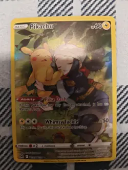 Pokemon SWSH11: Lost Origin Trainer Gallery #TG05/TG30 Holo Ultra Rare Pikachu - Image 1