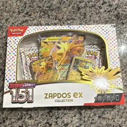 Pokemon Scarlet & Violet 151 Zapdos ex Collection Box Promo Booster 2023 - Image 4