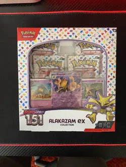 Pokemon TCG: Scarlet & Violet-151 Alakazam ex Collection Box 820650855269 - Image 1
