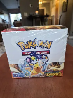 Pokemon TCG Scarlet & Violet Surging Sparks Booster Box Sealed - Image 1