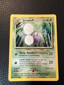 ## Jumpluff 7/111 Rare-Holo 2000 WOTC Unlimited Neo Genesis Pokemon TCG - Image 1