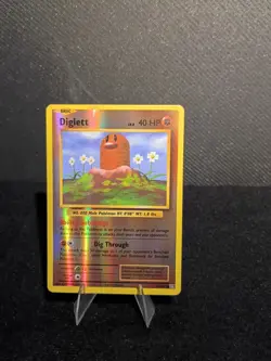 Diglett 55/108 Reverse Holo Evolutions Moderately Played Pokemon TCG - Image 2