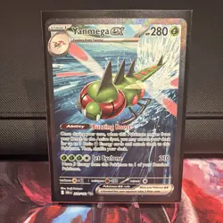 Yanmega EX 228/182 Sv10: Destined Rivals Pokemon TCG NM/M - Image 1