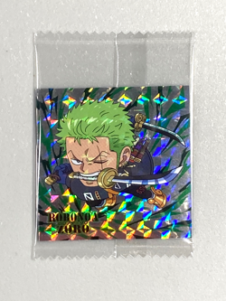 Roronoa Zoro - SW13-15 GR - One Piece Wafer Sticker Japanese - Image 1