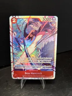 One Piece CCG Boa Hancock Super Rare OP-014 - Image 1