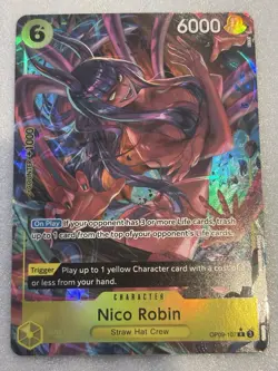 Nico Robin OP09-107 Parallel Alternate Art -One Piece Emperors in the New World - Image 1