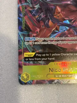 Nico Robin OP09-107 Parallel Alternate Art -One Piece Emperors in the New World - Image 4