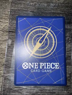 2025 One Piece Japanese Mihawk Manga Alternate Art Secret Rare #OP14-119 CLEAN - Image 2