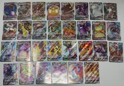 Lot of 30 - Pokemon Cards - Rare Holo VMAX Bundle - Salamence Eevee Lapras - Image 1