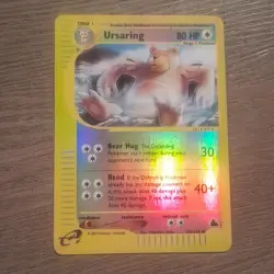 Pokemon Ursaring Skyridge 110/144 Holo 80HP English 2003 TCG Card - Image 1