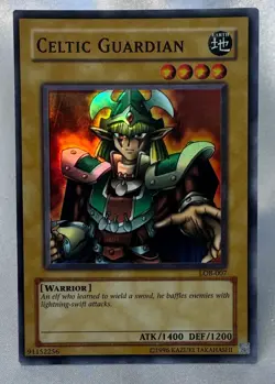 Yu-Gi-Oh! TCG Celtic Guardian LOB-007 Holo - Image 1