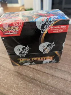 Pokemon TCG - Mega Evolutions - Booster Box with Promo Card - SEALED NEW - Image 1