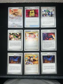 World Championship Lot Pokemon Card Lot Collection Vintage Stamped Pikachu - Image 4