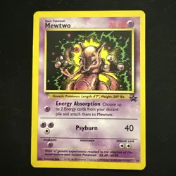 Pokemon TCG Mewtwo Promo Card - Image 1