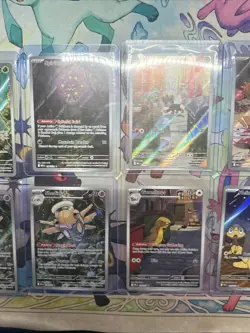 Pokemon 11 Card Illustration Rare IR lot Bulk S&V Mega Evolution Gumshoos #5 - Image 4