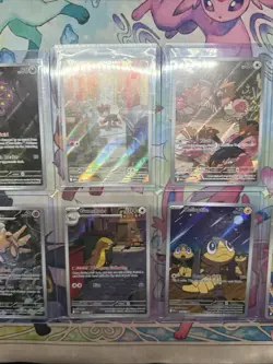 Pokemon 11 Card Illustration Rare IR lot Bulk S&V Mega Evolution Gumshoos #5 - Image 5