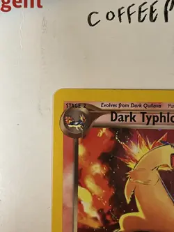 Dark Typhlosion 10/105 Neo Destiny Holo Rare Unlimited 80 HP Pokemon Card - Image 2