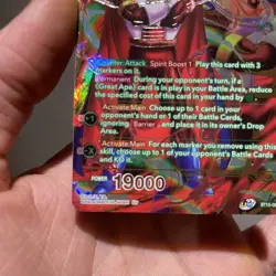 King vegeta invasions command spr bt15-063 psa bgs dragon ball super card game - Image 4