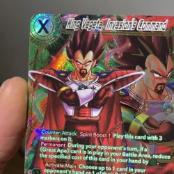 King vegeta invasions command spr bt15-063 psa bgs dragon ball super card game - Image 5