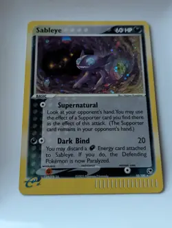Pokemon TCG Sableye Holo Card #10/100 Near Mint/Lp Vintage 2003 Nintendo - Image 1