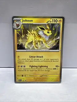 Jolteon - 169 (Cosmos Holo) 169 Sv: Scarlet & Violet Promo Cards Holo - Image 1