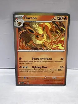 Flareon - (Cosmos Holo) Promo SV: Scarlet & Violet Promo Cards 167 NM - Image 1