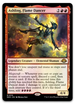 Ashling, Flame Dancer #115 (Foil) (NM) Modern Horizons 3 MH3 Magic MTG - Image 1
