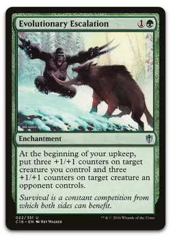 Evolutionary Escalation #22 (NM) Commander 2016 C16 Magic MTG - Image 1